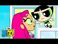 The Teen Titans Meet the Powerpuff Girls Cartoon Network