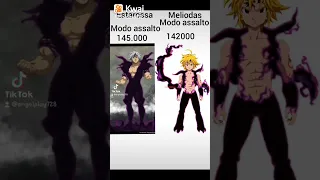 Mael Estarossa Vs Meliodas 