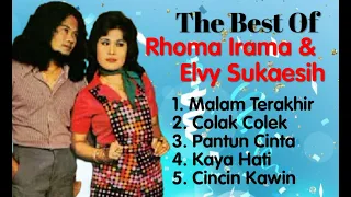 rhoma irama u0026 elvy sukaesih malam terkhir colak colek kaya hati pantun cinta