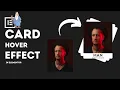 Create Amazing Card Hover Effect Without Plugin Elementor Tutorial Elementor Pro