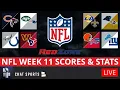 NFL RedZone Live Streaming NFL Week 11 Scoreboard Highlights Scores Stats News Analysis