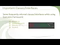 Important Interfaces And Classes In The Executors Framework