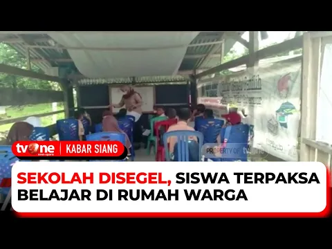 Dugaan Sengketa Lahan, Seorang Warga Nekat Menyegel Sekolah SD