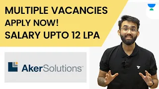 Aker Solutions Multiple Vacancies Salary Upto 12 LPA Permanent Job Job Alerts EJA