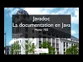 Cours Java 10 Javadoc