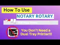 How To Use the PDF Page Sorter by Notary Rotary Loan Signing Agents DON T buy a dual tray
