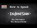 Cara Berbicara Bahasa Indonesia - Semua Dasar yang Perlu Anda Ketahui Belajar Bahasa Indonesia 101