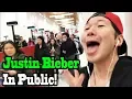 Download Lagu SINGING IN PUBLIC - JUSTIN BIEBER