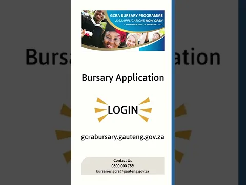 Download MP3 Bursary Application - Login