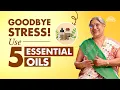 Use these essential oil for stress relief Aromatherapy for anxiety stress restful sleep