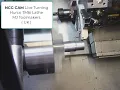 NCG CAM Live Machining - Turning - Hurco TM6i Lathe at MJ Toolmakers, UK
