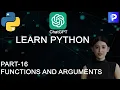 Function Arguments in Python Python Full Course Pt-16 Programming Hub