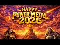 Lagu Start 2026 with Pure POWER METAL🔥 30 Uplifting Songs