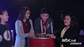 أجواء من المرح والتسلية بين مواهب فريق تامر 