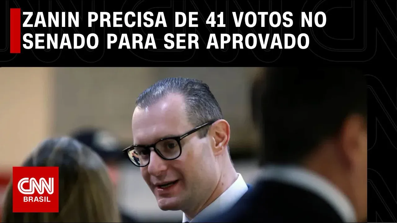 Zanin precisa de 41 votos no Senado para ser aprovado | CNN 360º