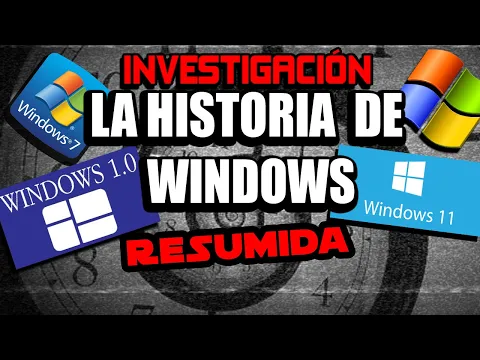 Download MP3 Investigación: La Historia Resumida de Windows | De Windows 1.0 a Windows 11