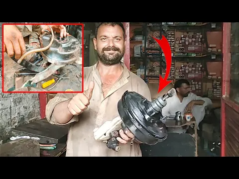 Download MP3 How to Repair Brake Booster | How to Seal Replacement of Brake Servo/ complete Process //Uniqueskill