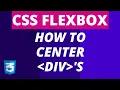 FLEXBOX Centering Divs with Justify-Content Align-Items Explained - CSS Flexbox Tutorial 2021