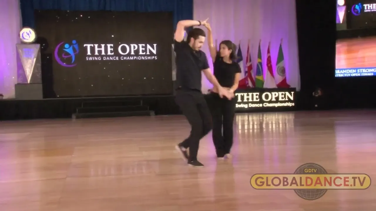 Branden Strong & Mia Pastor - Strictly Open Finals - US Open 2022