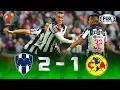 Monterrey - America 2-1 GOLES Final Ida Liga MX