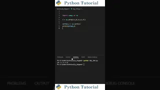 How To Sort A Numpy Array Python Tutorial