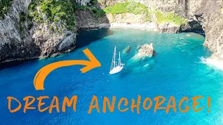 Dream Anchorage! Raw, rugged and alone… Sailing Vessel Delos Ep.251
