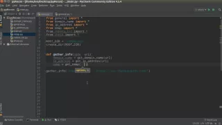 Python Website Scanner Tutorial 7 Running the Final Program