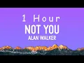 Download Lagu Alan Walker - Not You (Lyrics) ft. Emma Steinbakken | 1 HOUR