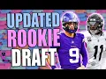 UPDATED DYNASTY ROOKIE DRAFT - REAL LIFE TRADES DYNASTY FANTASY FOOTBALL 2024 Superflex Rookie Mock