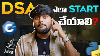 DSA Complete Roadmap 2026 in Telugu Step-by-Step Guide for Placements Coding Interviews