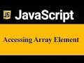 Accessing Array Element in JavaScript Hindi