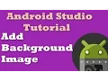 Android Studio Tutorial 9 Add Background Image