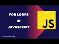 For Loops Javascript JavaScript Tutorial Javascript interview questions and answers