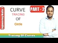 Tracing Of Circle Tracing Of Curves Engineering maths 2 M2 Hindi