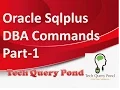 Oracle tutorial Oracle PL SQL Sqlplus DBA Commands Part 1
