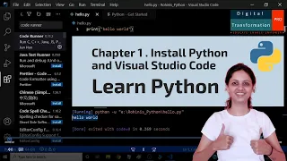 chapter 1 - Installing Python and VS code