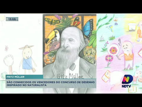 Concurso de desenho celebra os 200 anos de Fritz Müller
