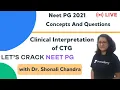 Lagu Clinical Interpretation of CTG | Target NEET PG 2021 | Dr. Shonali Chandra