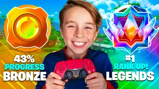 Mon Petit Frère passe de Bronze à Unreal Legends ! (11 ans)