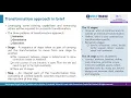 Transformation approach in brief ITIL Transformation Version 5 PeopleCert 1WorldTraining com