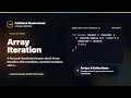 Array Iteration Explained FullStack Masterclass JavaScript Course