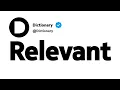 Relevant Synonyms Similar Words