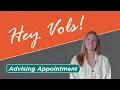 Hey Vols How to Create an Advising Appointment