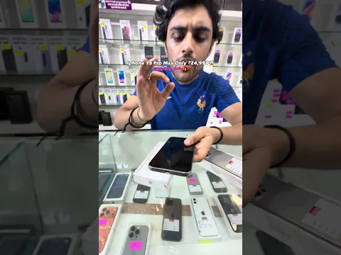 Iphone 15 Pro Max Only ₹24,999😱 #funny #15promax #iphone #iphone15 #sabsesastaiphone