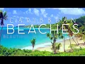 Caribbean Beaches Aerial Journey in 4K | Chill Island Vibes