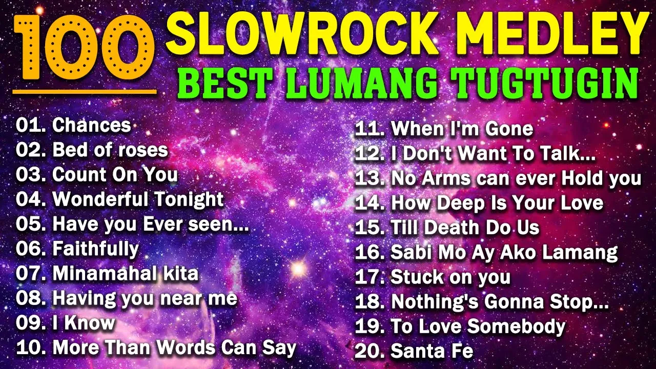 Slow Rock Love Song Nonstop 🎤🎷 SLOW ROCK MEDLEY 🎧🔊 Rock Ballads 70S 80S 90S🔊🎧