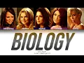 Girls Aloud - Biology (Color Coded Lyrics)