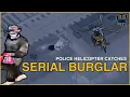 SERIAL BURGLAR ARRESTED -