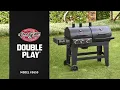 Double Play Dual Fuel Gas and Charcoal Grill Product Highlight Char-Griller