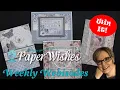 Card Ideas Using Layout Library Premium Paper Pads by Hunkydory Crafts PaperWishes com